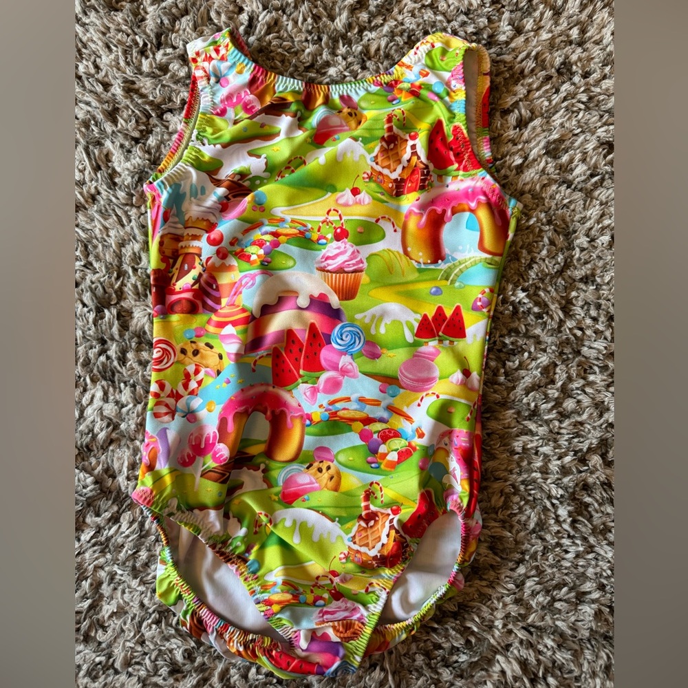 Foxy’s Leotard - Closed Back Candyworld - child size 12